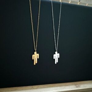 Blohsh Necklace - Billie Ellish Inspired - 20” Chain - Dainty Necklace